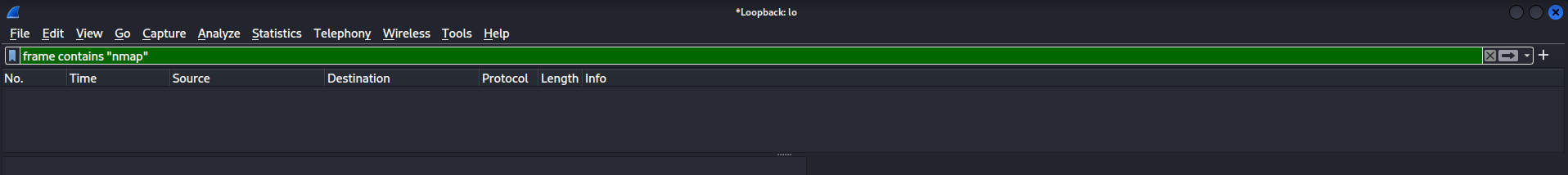 Wireshark kaappaus