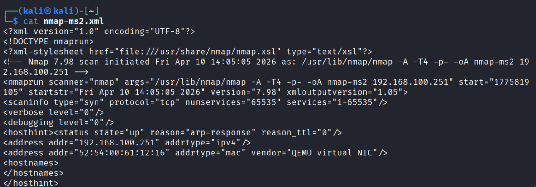 Tiedosto xml